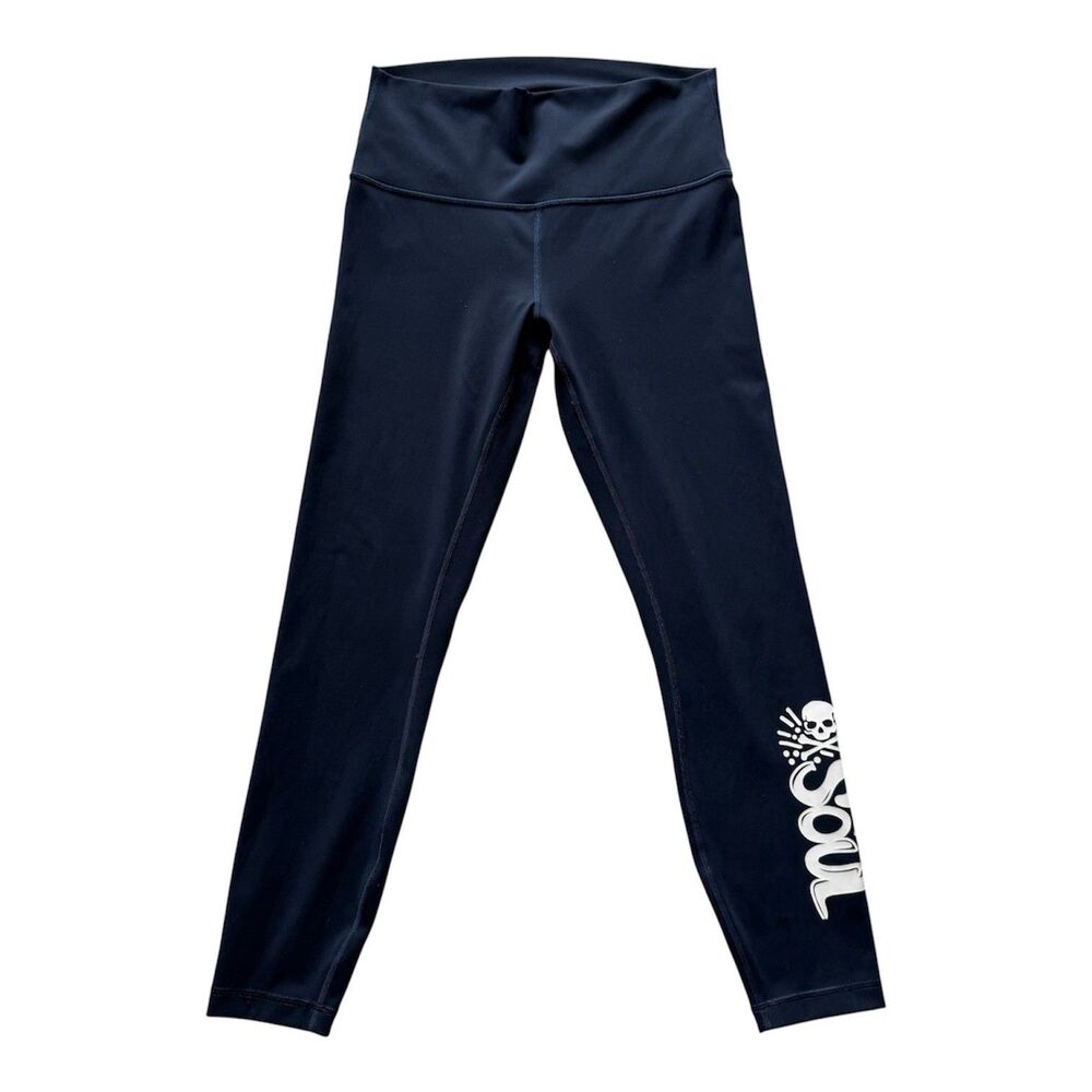 Lululemon Women's 8 Wunder Under High-Rise Tight 25" Luxtreme Navy Soul Cycle